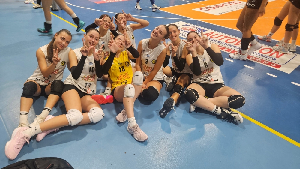 Νικηφόρο ξεκίνημα για τις Κορασίδες βόλεϊ του Σπαρτιατικού